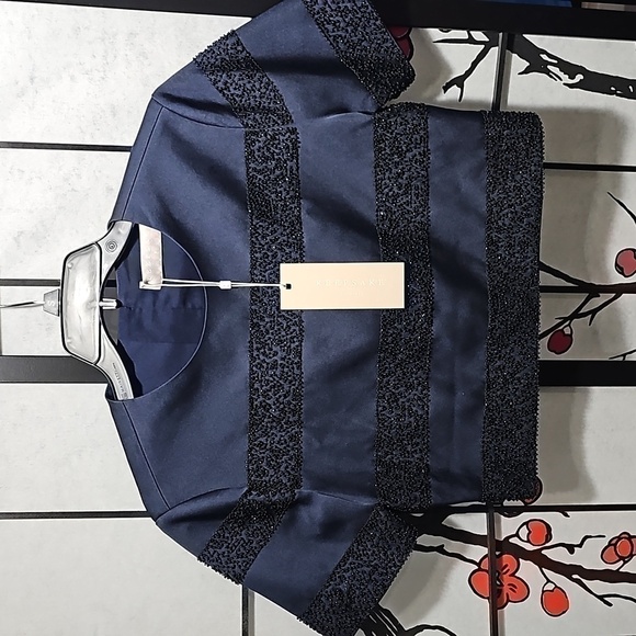 Keepsake Northern Lights Beaded Crop Top Small NWT - Picture 2 of 10